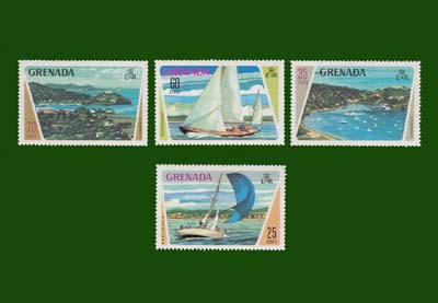 1973 Grenada, Michel no. 512-515 - Click Image to Close