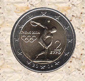 Griekenland 2004 unc, Olympics - Click Image to Close
