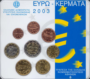 Greece BU set 2003 - Click Image to Close