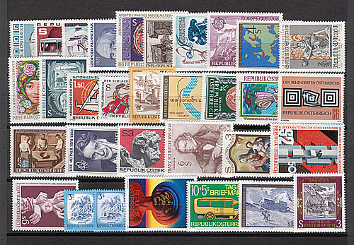 Austria complete year 1978, mint - Click Image to Close
