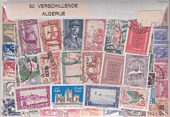 50 verschillende Algerije - Klik op de afbeelding om het venster te sluiten