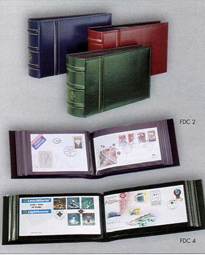 Lighthouse FDC2 album incl. 50 leaves 1 comp. - Click Image to Close