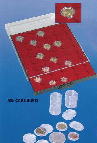 Muntbox Leuchtturm voor 2 Euro munten in capsule - Click Image to Close