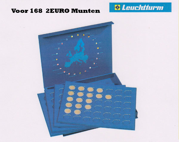 Presso munten cassette voor 168 2 EURO munten - Klik op de afbeelding om het venster te sluiten