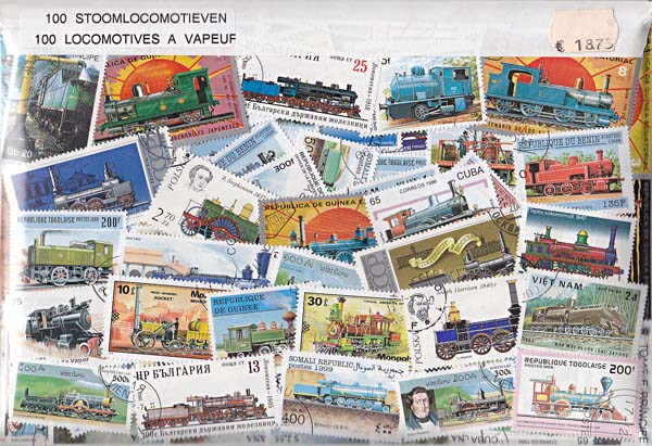 100 different Steam locomotifs - Click Image to Close
