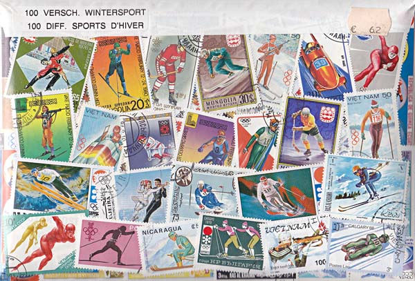 100 different Wintersport - Click Image to Close