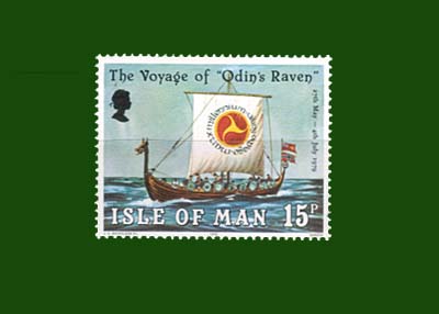 1979 Isle of Man, Odin's Raven, Michel no. 156 - Klik op de afbeelding om het venster te sluiten