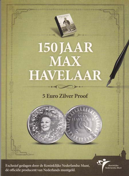 Max Havelaar 5 EURO Proof 2010 - Click Image to Close