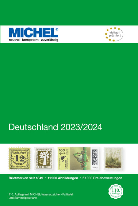 Michel Germany 2023-24 in colour, hard cover - Click Image to Close