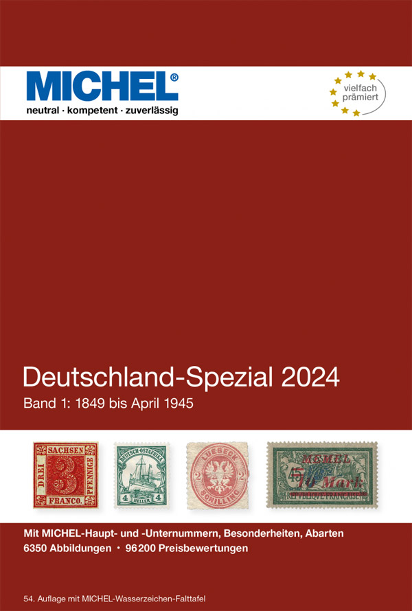 Michel Duitsland SPECIAAL tot 1945, in kleur 2024 - Klik op de afbeelding om het venster te sluiten