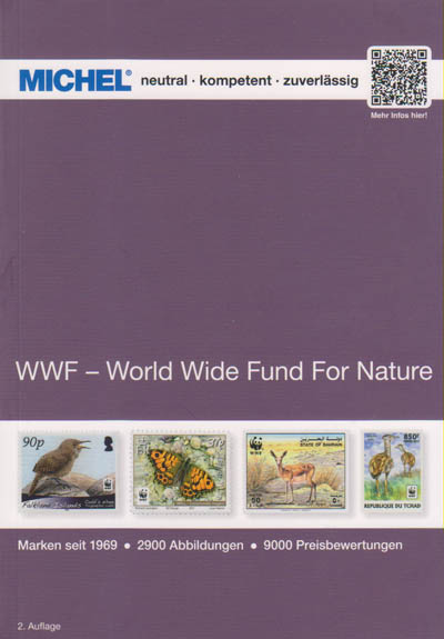 Michel catalogus WWF in kleur, 2020, - Klik op de afbeelding om het venster te sluiten
