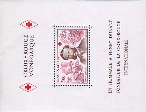 Monaco 1978 Rode Kruis postfris - Klik op de afbeelding om het venster te sluiten