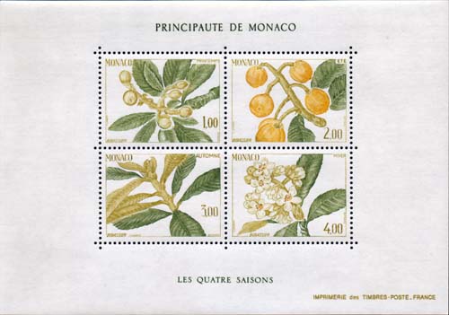 Monaco 1985 Seizoenen postfris - Klik op de afbeelding om het venster te sluiten