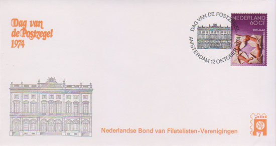 1974 Dag v.d. Postzegel Amsterdam - Click Image to Close