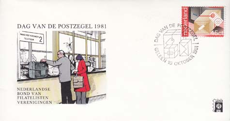 1981 Dag v.d. Postzegel Geleen - Click Image to Close