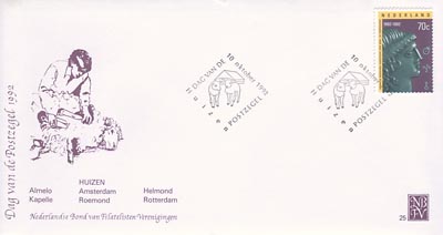 1992 Dag v.d. Postzegel Huizen - Klik op de afbeelding om het venster te sluiten