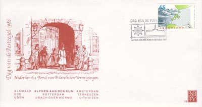1986 Dag v.d. Postzegel Alphen a.d. Rijn - Click Image to Close