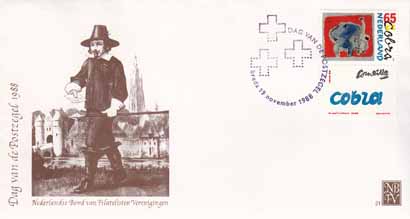 1988 Dag v.d. Postzegel Breda - Click Image to Close