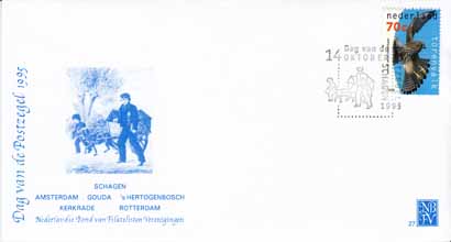 1995 Dag v.d. Postzegel Schagen - Click Image to Close
