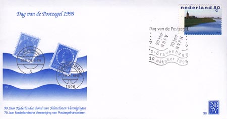1998 Dag v.d. Postzegel den Haag - Klik op de afbeelding om het venster te sluiten