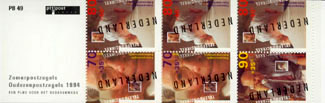 1994 Postzegelboekje no.49, Ouderen - Click Image to Close
