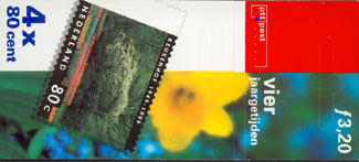 1999 Postzegelboekje no.53a, Vier Jaargetijden - Click Image to Close
