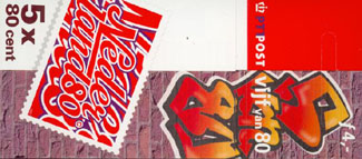 1999 Postzegelboekje no.55, De interesses.. - Klik op de afbeelding om het venster te sluiten