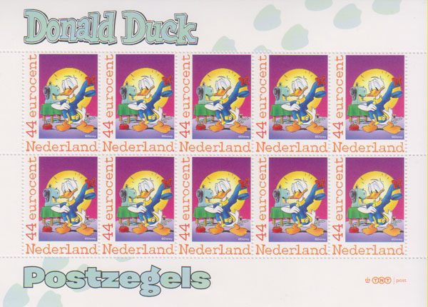 Donald Duck velletje 4 - Click Image to Close