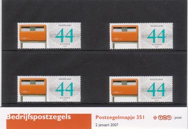 2007 Bedrijfspostzegels - Click Image to Close