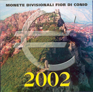 San Marino BU set 2002 - Click Image to Close
