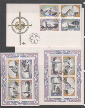 1978, SWA, Churches MS and 2 Covers - Click Image to Close