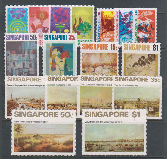Singapore kaveltje postfrisse zegels - Klik op de afbeelding om het venster te sluiten