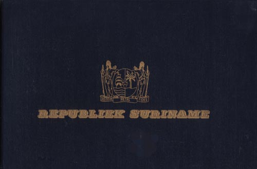 Suriname Carnet 1977, Royal Visit - Click Image to Close