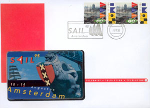 Telebrief no.1, Sail Amsterdam 1995 - Klik op de afbeelding om het venster te sluiten