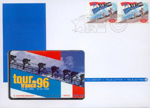Telebrief no.9, Tour de France 1996 - Klik op de afbeelding om het venster te sluiten