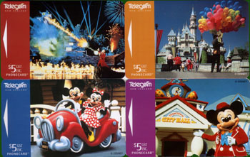 N-Zeeland, Mickey story deel IV, 4 cards, new - Click Image to Close
