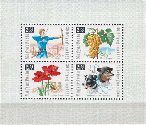1966 Dag van de Postzegel - Klik op de afbeelding om het venster te sluiten