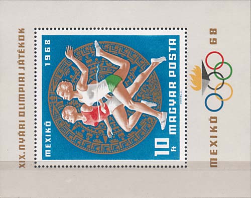 1968 Olympische Spelen Mexico - Klik op de afbeelding om het venster te sluiten