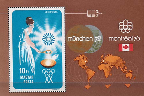 1973 Summer Olympics Munchen - Click Image to Close