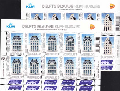 2012 Delftsblauwe KLM huisjes - Click Image to Close