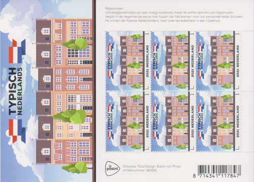2021 Typisch Nederlands, Rijtjes huizen - Klik op de afbeelding om het venster te sluiten