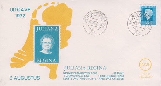 1972 Juliana Regina 0,35 - Klik op de afbeelding om het venster te sluiten