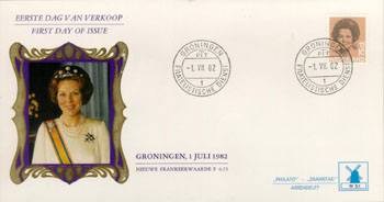 1982 Beatrix, 0,75 gulden - Click Image to Close