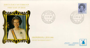 1982 Beatrix, 3 gulden - Klik op de afbeelding om het venster te sluiten