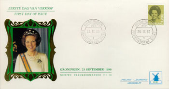 1986 Beatrix, 1,20 gulden - Click Image to Close