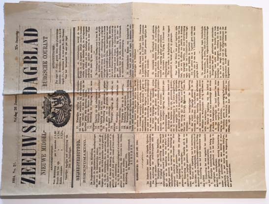 1894 Zeeuwsdagblad, vrijdag 26 januari - Klik op de afbeelding om het venster te sluiten