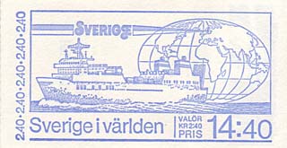 1981 Yvert C1144, Zweden in de wereld - Click Image to Close