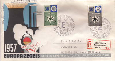 1957 Europazegels - Klik op de afbeelding om het venster te sluiten
