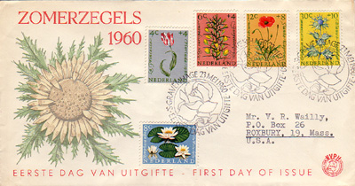 1960 Zomerzegels - Click Image to Close