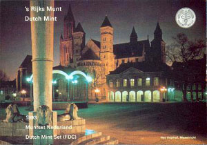 FDC Muntset Nederland 1993, Limburg - Click Image to Close